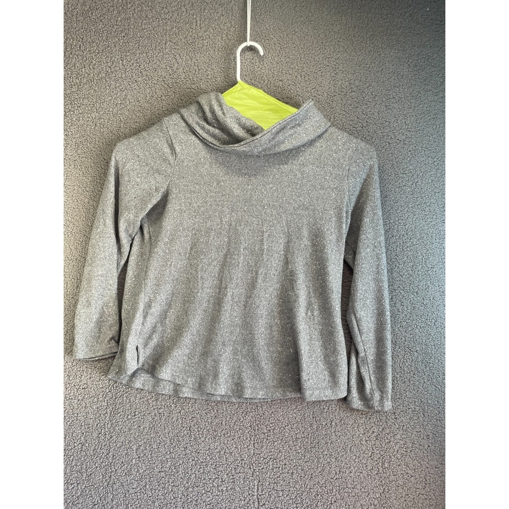 Emily Daniels Turtle Neck Sweater Womens‎  - Size Large Gray